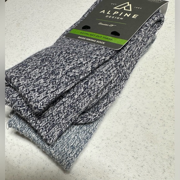 Alpine Design Ragg Hiking Socks - 2 pack NWT - Picture 5 of 5